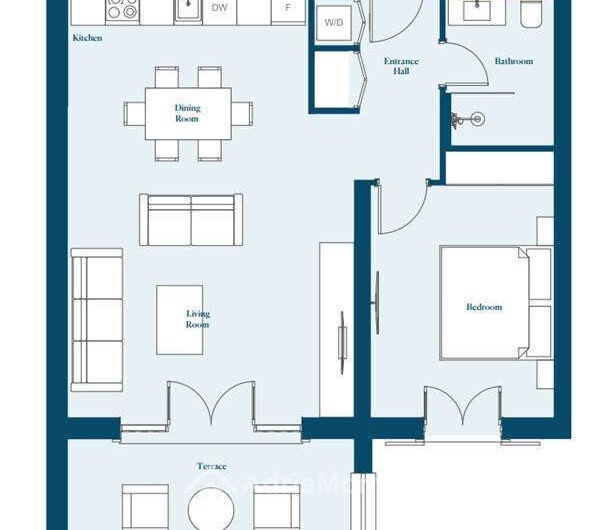 Lustica Bay — квартира с одной спальней в здании Iris с рассрочкой на 3 года!!