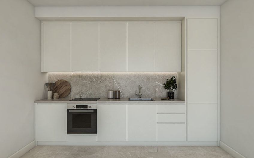 Lustica Bay Centrale — продажа в рассрочку — квартира с 1-й спальней и двориком