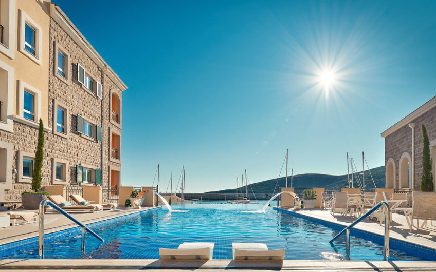 Выгодная недвижимость — студио апартамент в The Chedi 5* Lustica Bay