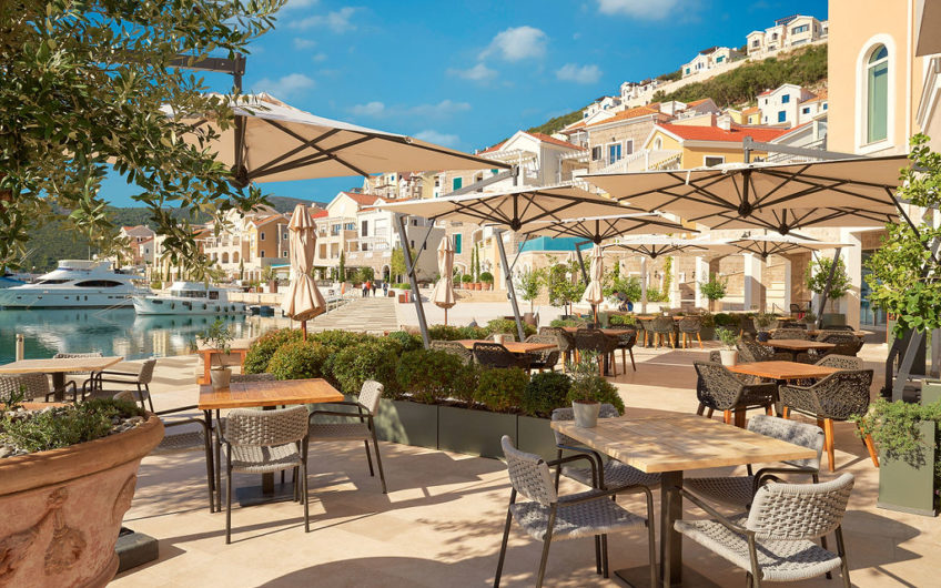 Выгодная недвижимость — студио апартамент в The Chedi 5* Lustica Bay