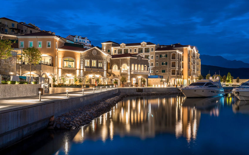 Выгодная недвижимость — студио апартамент в The Chedi 5* Lustica Bay